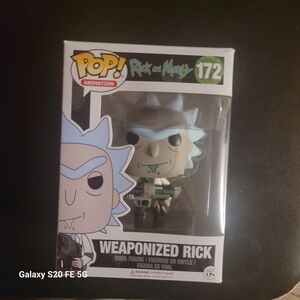 Funko Pop Weaponized Rick Figure